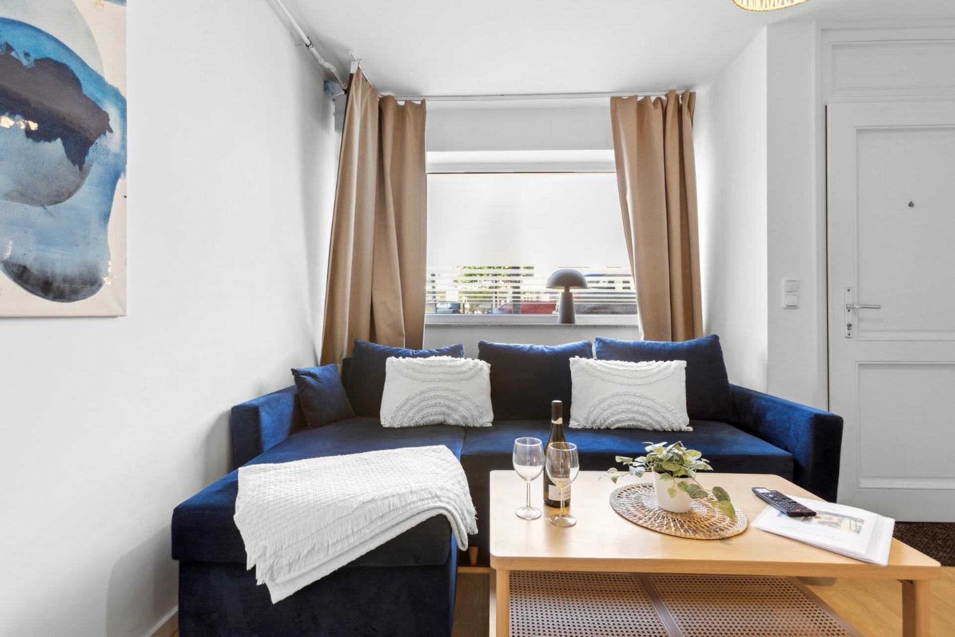 Stylisches 2-Zimmer Ambient Apartment In Alsternaehe Mit Kingsize-Bett & Schlafsofa Hamburg-Harburg Exteriör bild